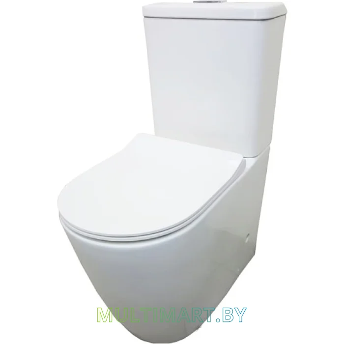 Унитаз CeramaLux 1941 (слоновая кость, глянцевый)